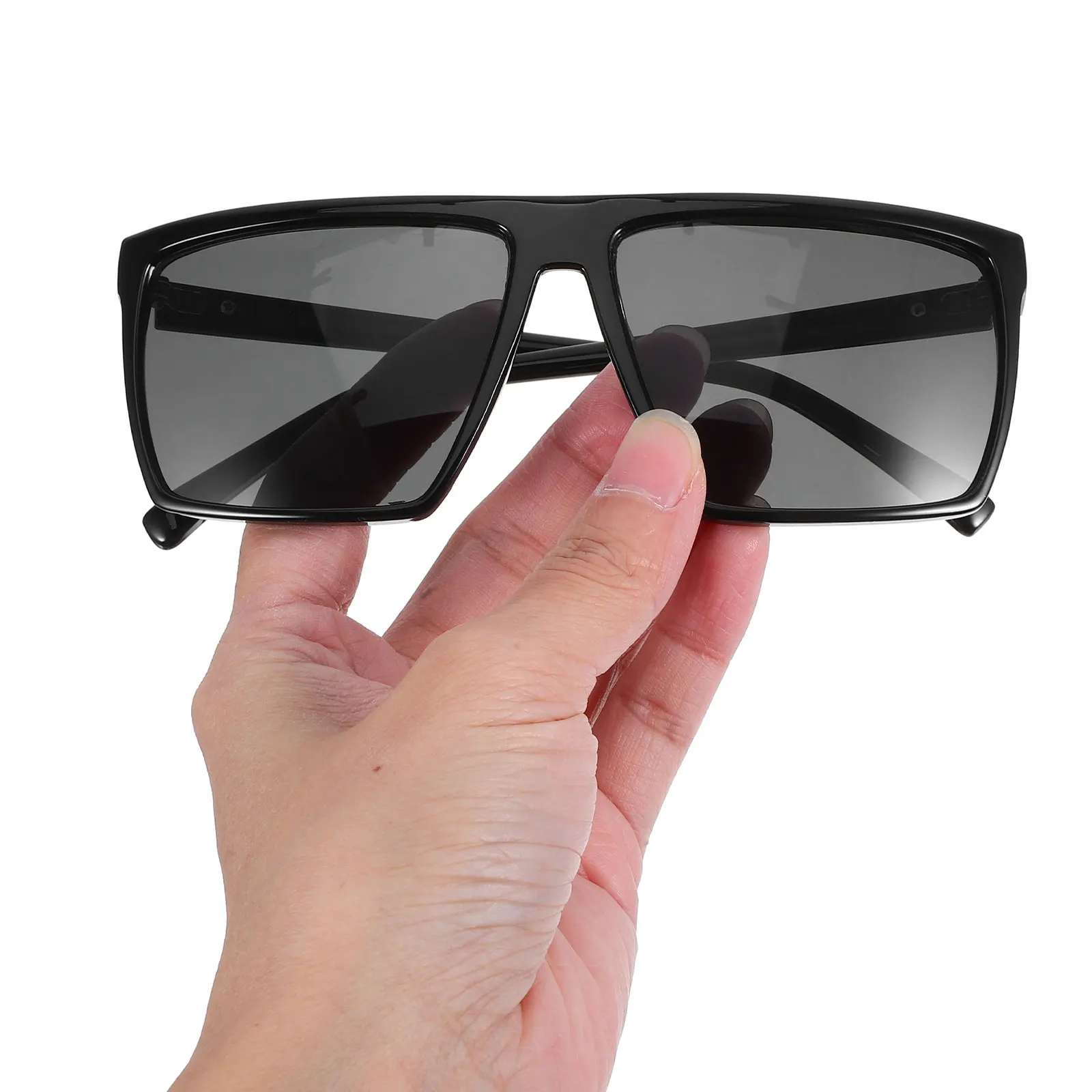

Retro Sunglasses Vintage Flat Lens Big Frame Classic Design UV400 Protection Outdoor Activities Travel Driving Gifts