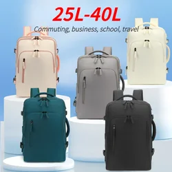 Large Capacity Backpack for Mens Leisure Travel Schoolbag Scalable Business Back To School Multi-function