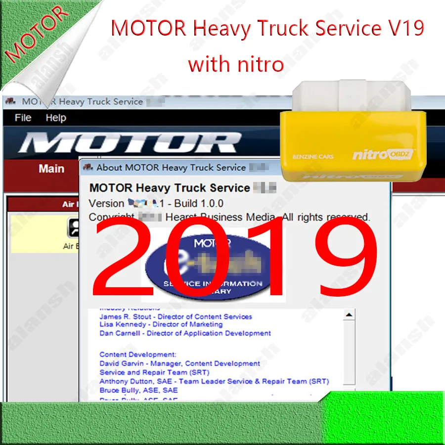 2024 Hot MOTOR Heavy Truck Service V19 Up To 2019 Manual + Unlock Crack Keygen Active with Nitro