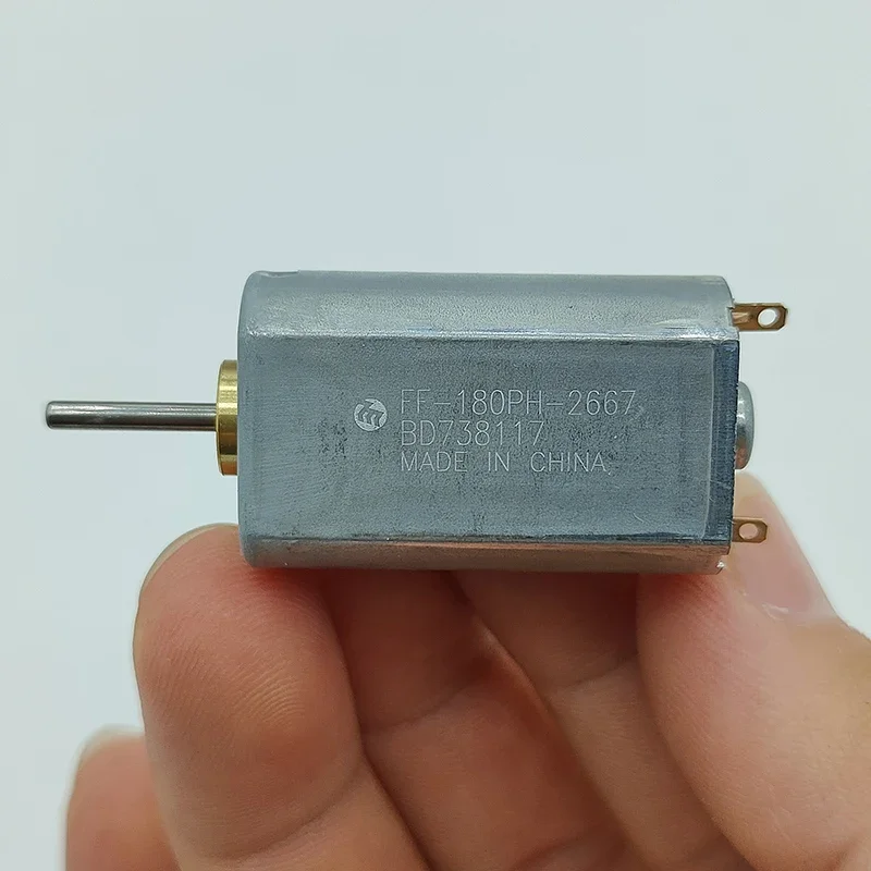 Mabuchi FF-180PH-2667 Mini 180 Motor DC 2.4V 3V 3.7V 5V 6V 15800RPM High Speed Metal Brush Micro 20mm Electric Motor Toy Model