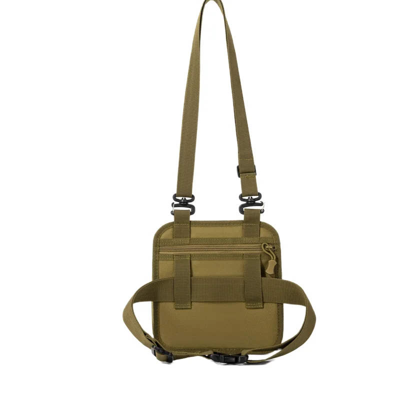 New Large-capacity Tactical Single-shoulder Bag, Stylish Multi-functional Tool Kit, Men's Camouflage Water Bottle Crossbody Bag