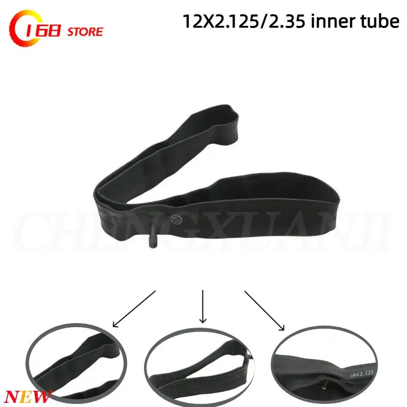 12/14/16/18 Inch Bicycle Inner Tubes Assortment – Ideal Replacement For Straight Mouth Tires on Mountain & Urban Commuter Bikes