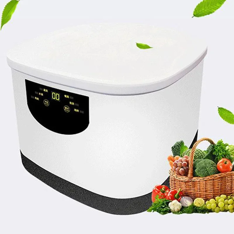 เครื่องล้างผักผลไม้เครื่องฆ่าเชื้ออาหารแบบอัตโนมัติสามารถแยกตะกร้าได้