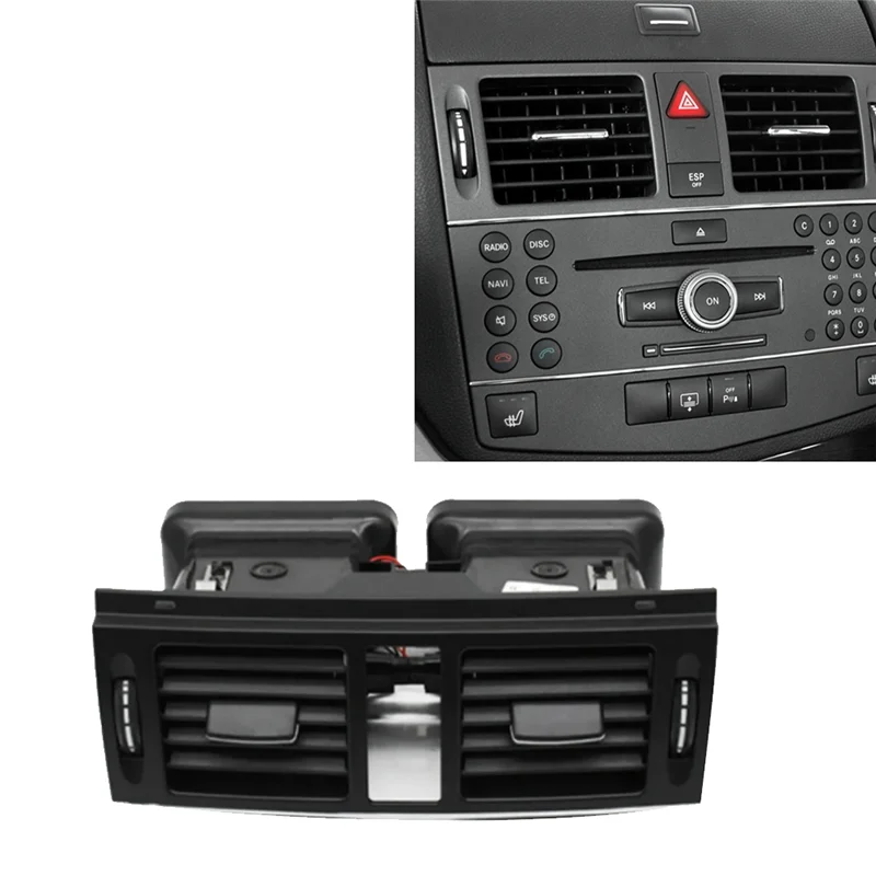 

Precise Car Dashboard Air Conditioner Outlet Assembly A/C Outlet Grille 2048304054 For Mercedes-Benz C Class W204 2007-2010