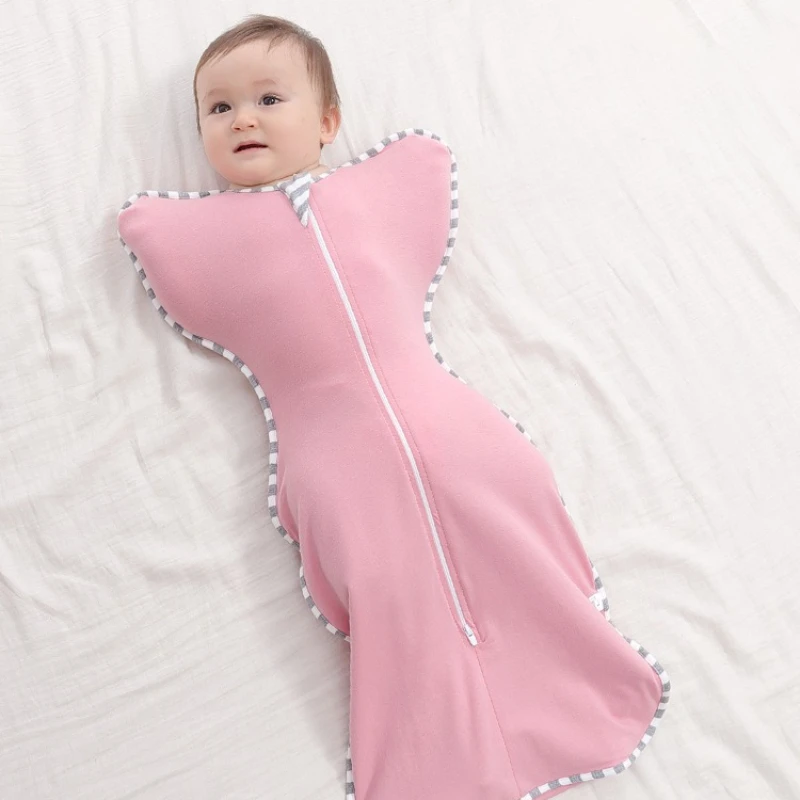 

New Cotton Baby Sleeping Bag Four Seasons Zipper Bags Newborn Baby Bags Wrap Sleepsacks Baby Bedding Swaddling Sleepwear