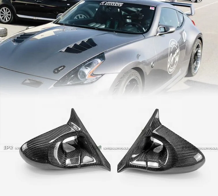 

Для Nissan Z34 370Z Aero Mirror Fairlady Z 370Z, боковое зеркало GND Style (правый руль)