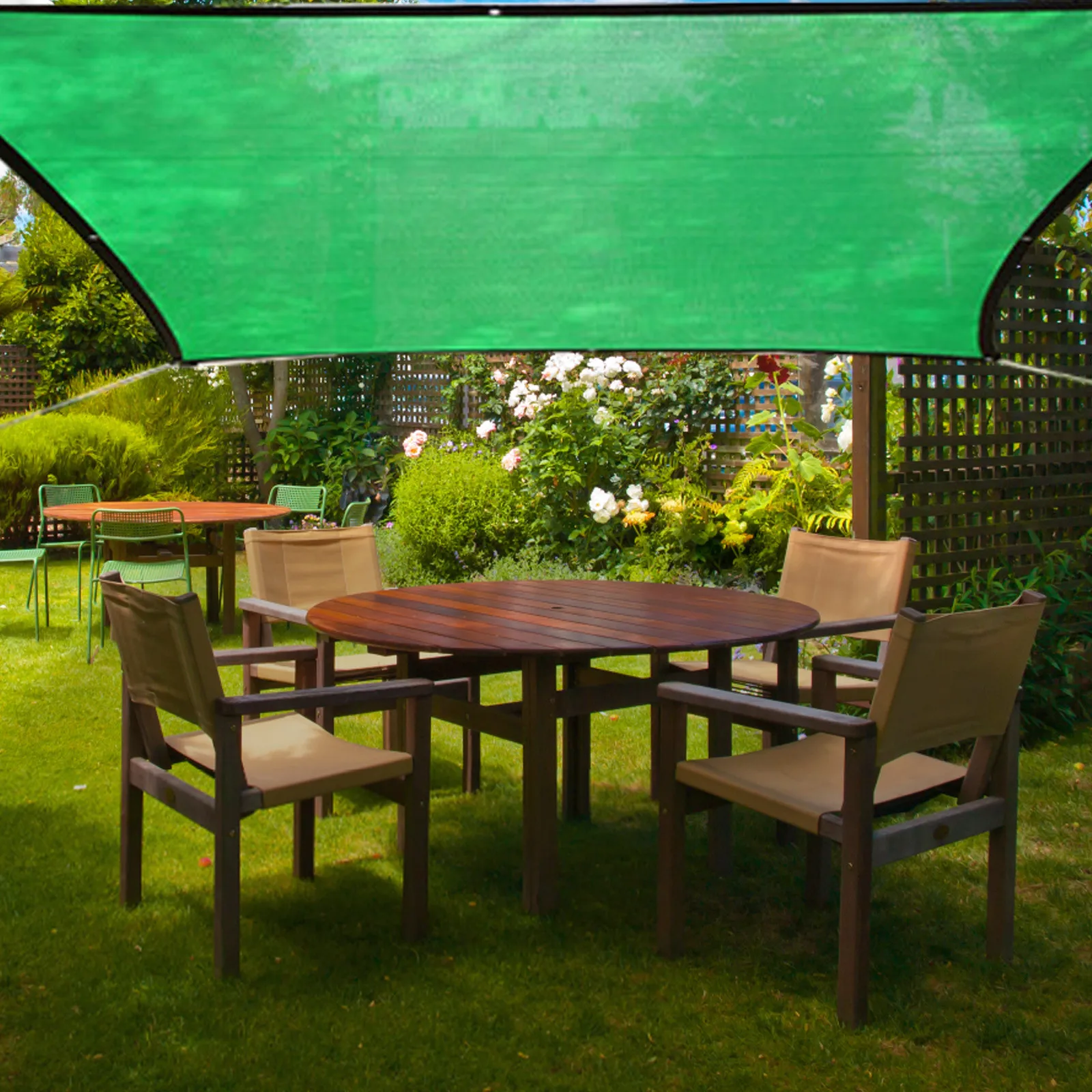 1 pz verde parasole rete ombreggiatura 80 ~ 90% pianta serra copertura recinzione rete schermo Privacy giardino capannone solare esterno anti-uv