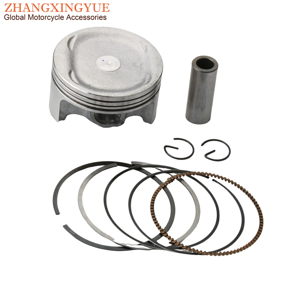 Scooter 58mm Piston Kit For Yamaha Nmax 155 Aerox 155cc 2DP-E1631-00 B63E160300 4-Stroke