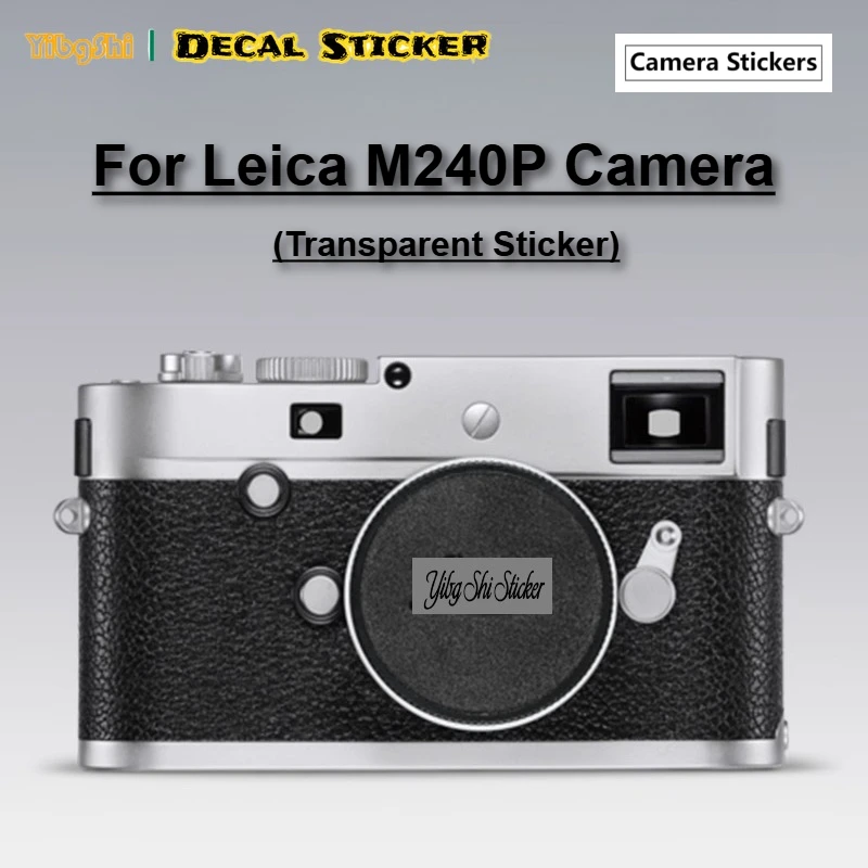 

For Leica M240p Transparent Camera Sticker Clear M-P Camera Skin for LEICA M240P Wrap Cover Sticker