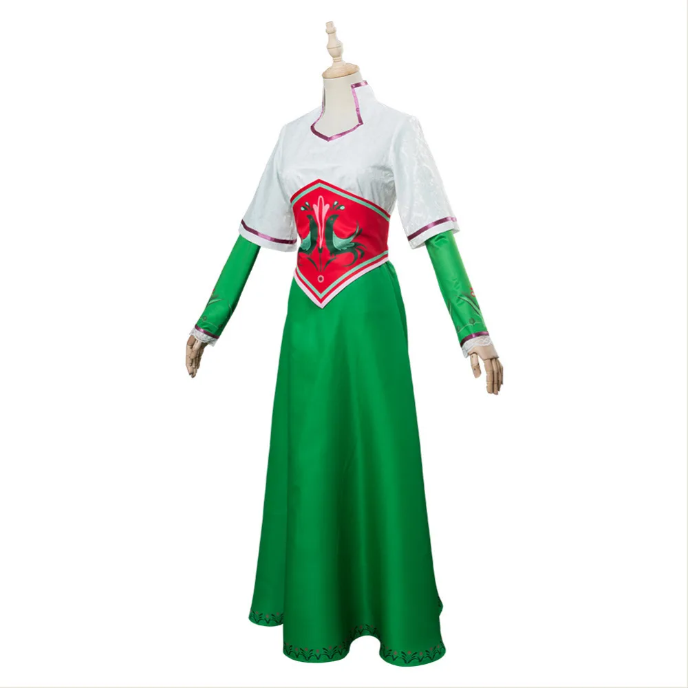 The Princess Dress Girl Brave Costume Cosplay 3D Print Princess Outfits Halloween Long Sleeve Theme Party Clothes