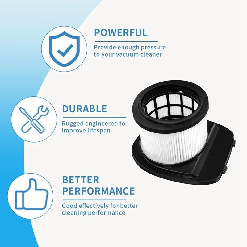 3PCS Vacuum Filter Kit For Shark IZ162H 362H 440H 462H 483H Vacuum Cleaner Accessories Replacement