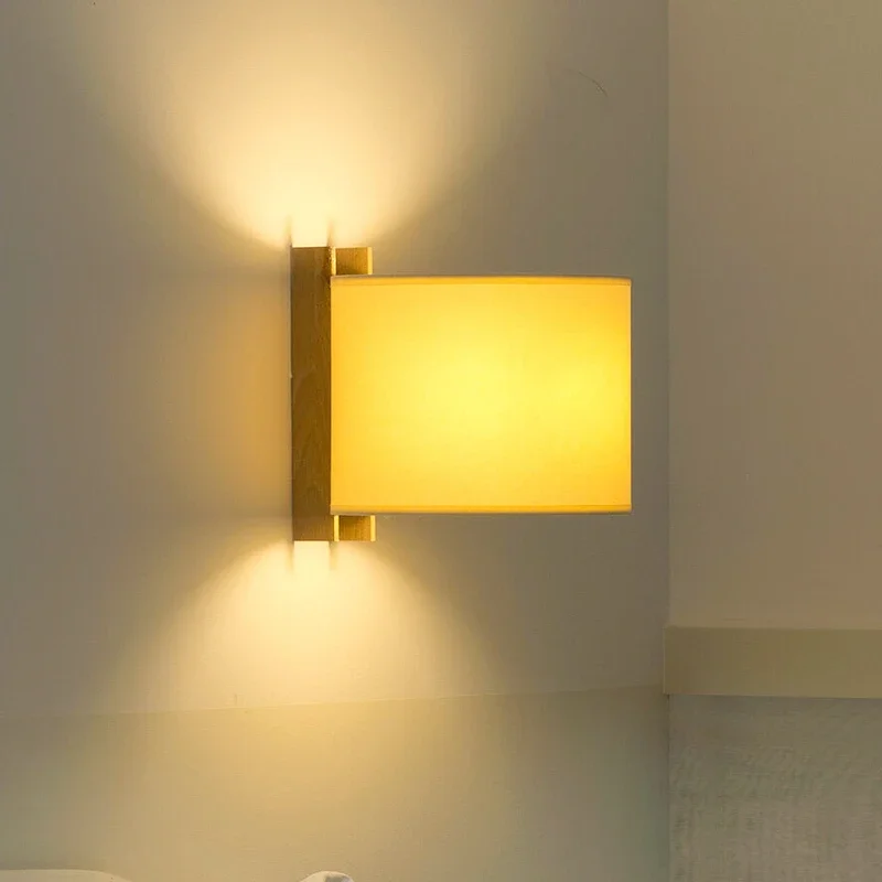 

Spanish medieval wall lamp study bedroom bedside corridor wind log wind simple lamp