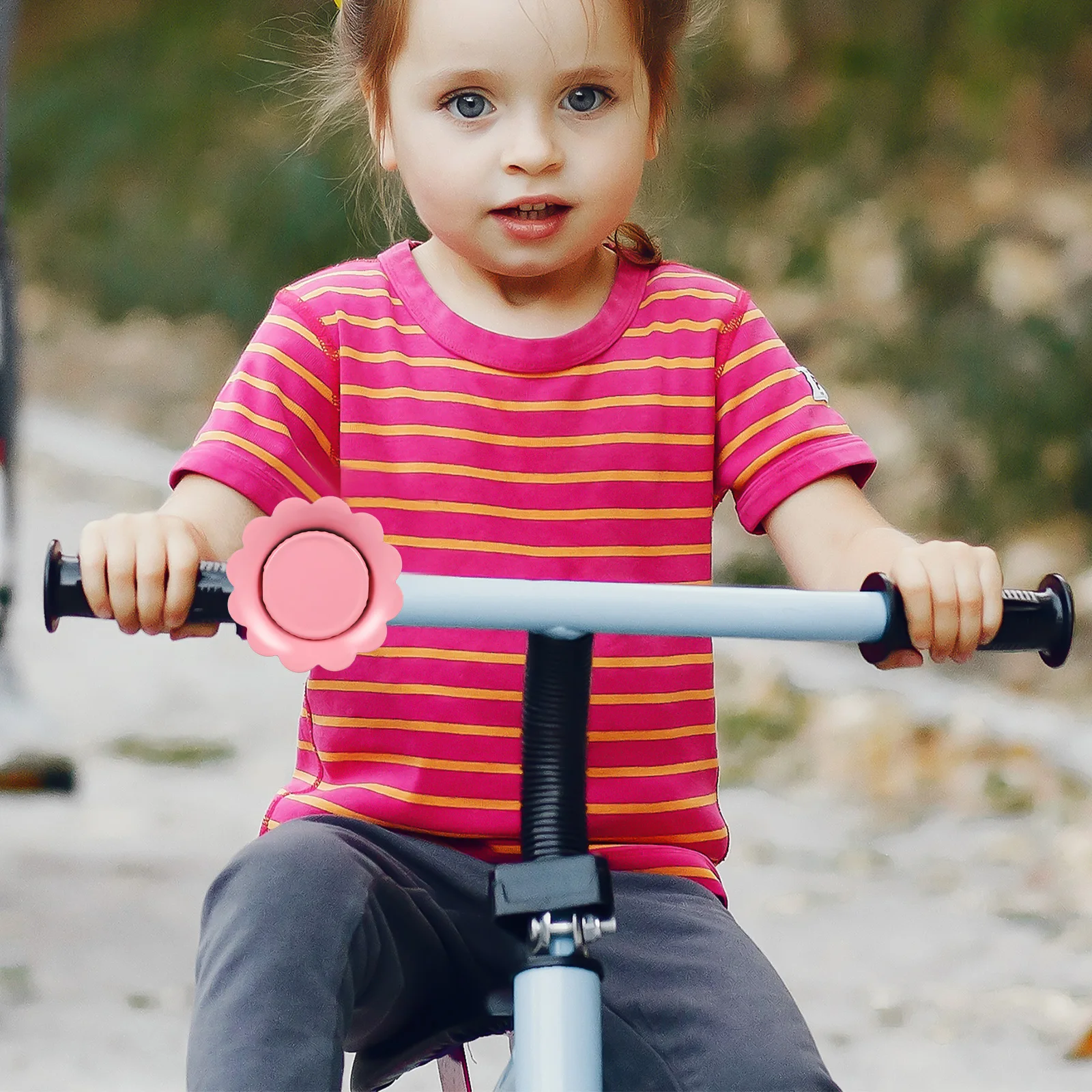 

Loud Iron Bicycle Air Horn For Children Cute Design Adjustable Angle Easy Installation Reliable Durable Kids Bike Accessory