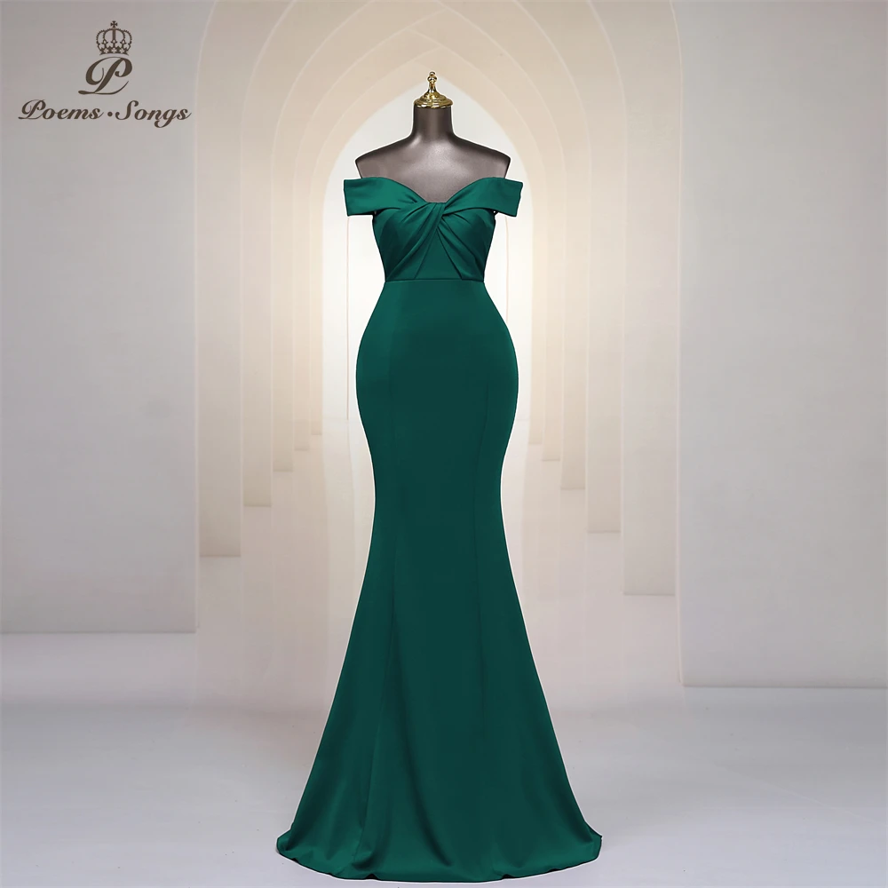 Sexy GreenTrumpet Evening Dress Long Mermaid Sexy Criss Cross Off Shoulder Sleeveless Women Party Dresses Prom Formal Maxi dress