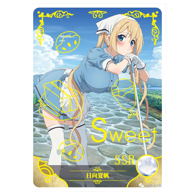 Goddess Story Yamato SSR card Bronzing cartoon collection Game cards Anime characters Christmas Birthday gifts Children\'s toys