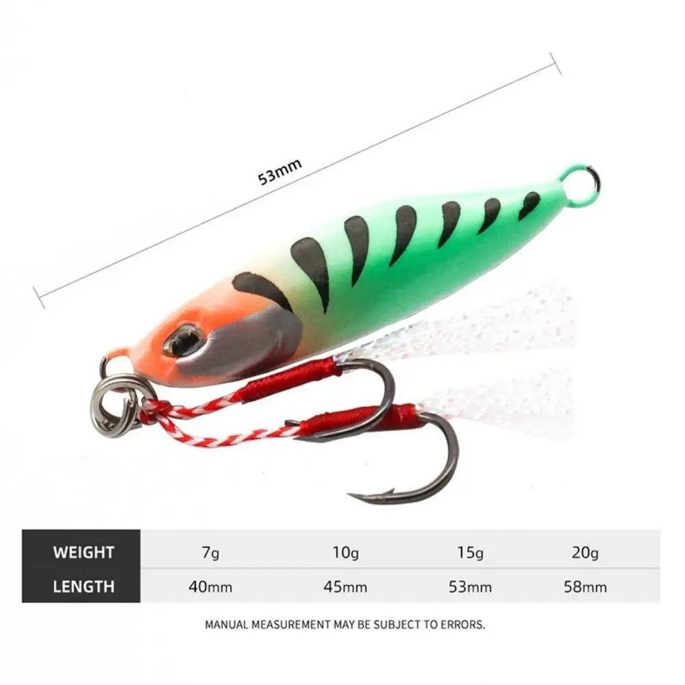 2 قطعة 2025 ألوان نابضة بالحياة تهزهز معدنية مزدوجة هوك عمل واقعي القفز ملعقة 10 جرام 20 جرام بطيئة النحل بطيئة الملعب تهزهز المياه المالحة الصيد #6