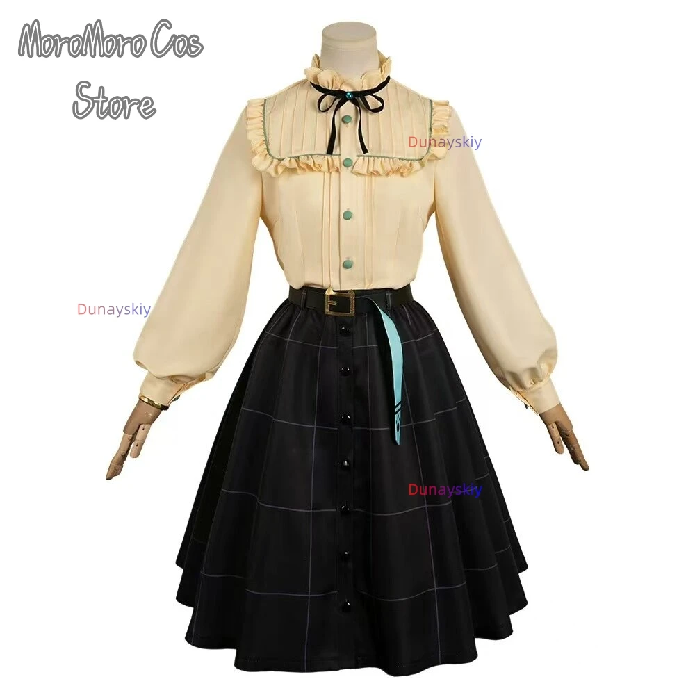 

Manhattan Cafe Cosplay платье Duanyskiy@@ Casual Outfit Manhattan Kafe Wig Tail For Hallowmas Party Carnival Adult