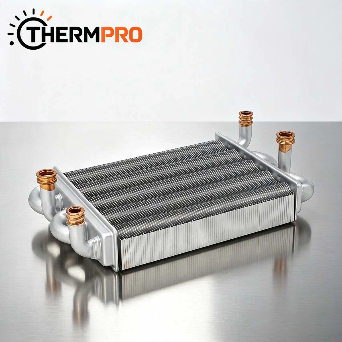 Gas Boiler Bitermic Heat Exchanger Assembly 710537600 Fit Baxi Main 5 Westen Quasar E Wall‑Hung Heating Replacement Part