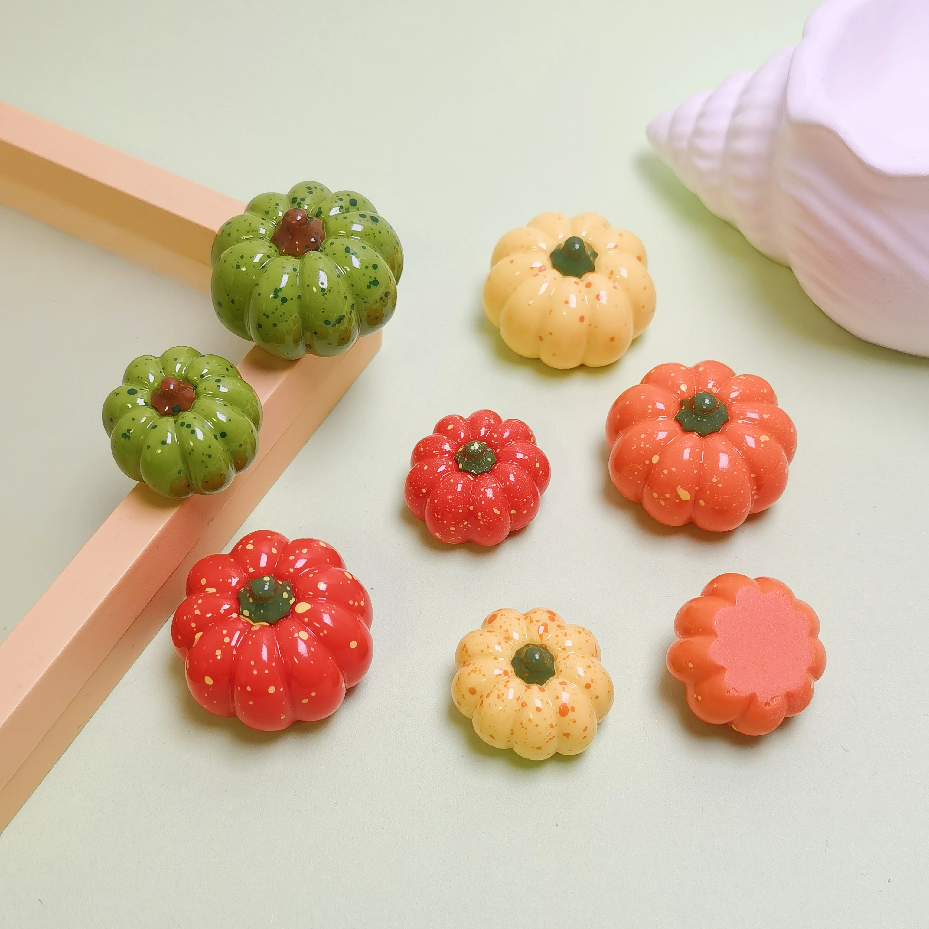 Miniature Dollhouse Colorful Vegetable Pumpkin Mini Food for Doll Accessories Toys