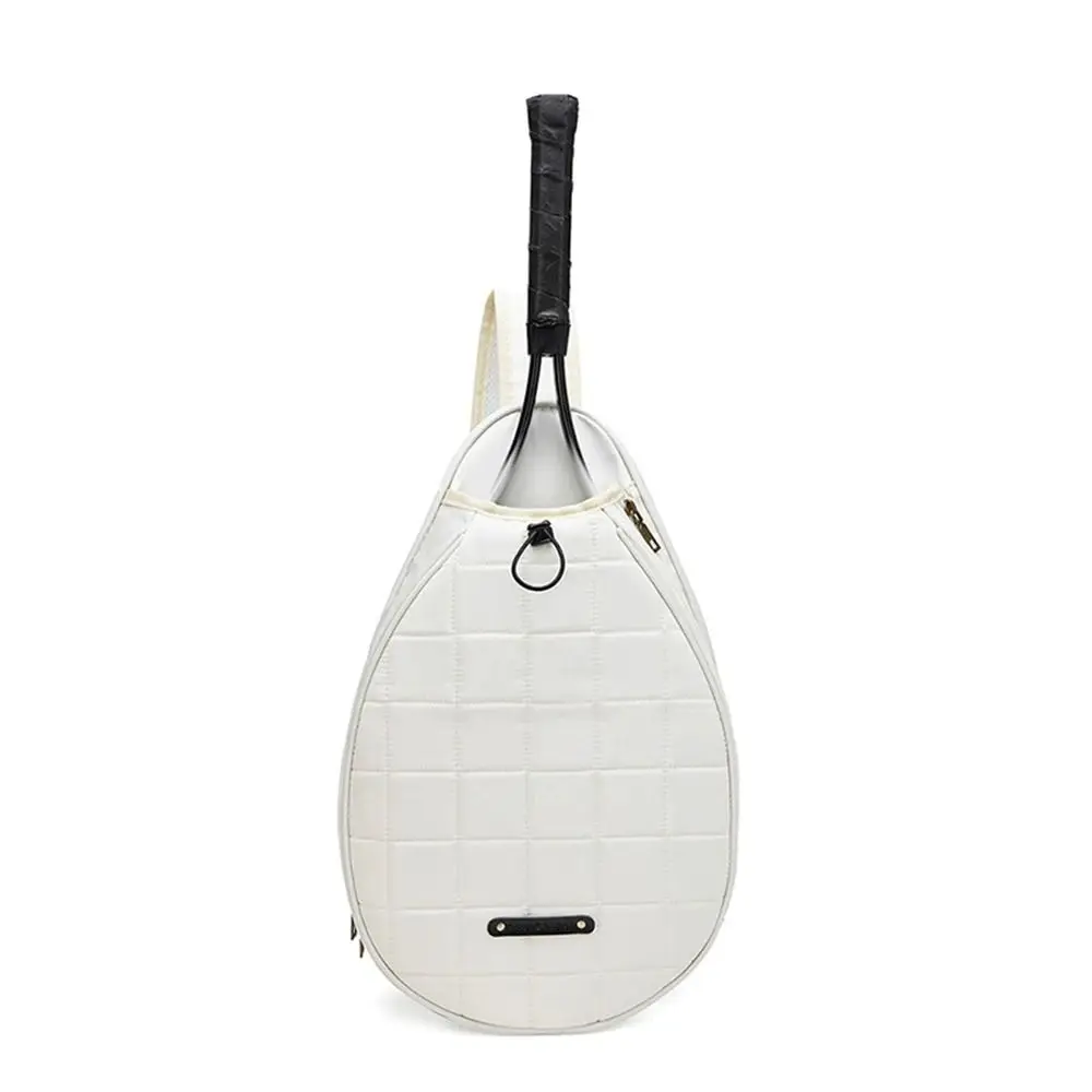 Forniture per badminton Borsa da tennis monospalla Borsa da badminton a tracolla di grande capacità Borsa da tennis da tennis in stile coreano di bellezza da donna