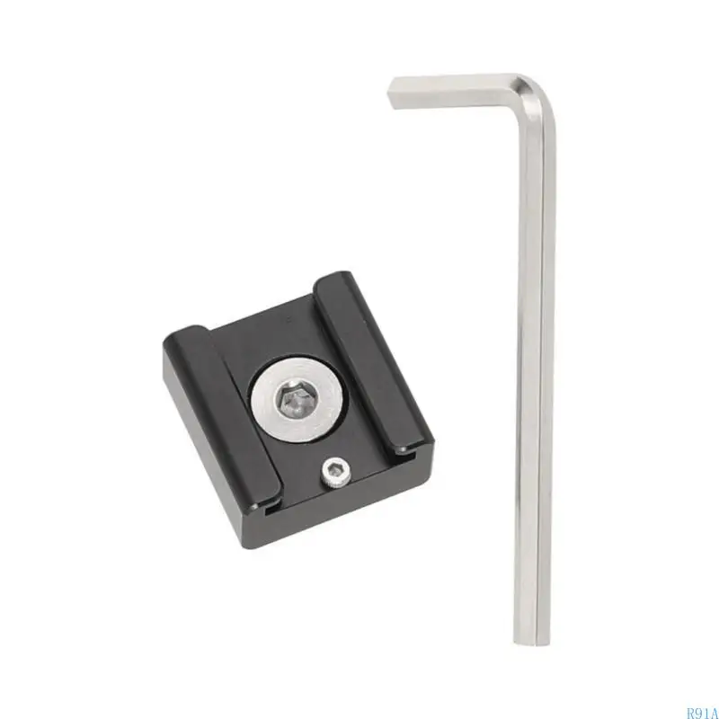 R91Aアルミニウム3/8in-16コールドシューズアダプター写真を接続するための耐久性