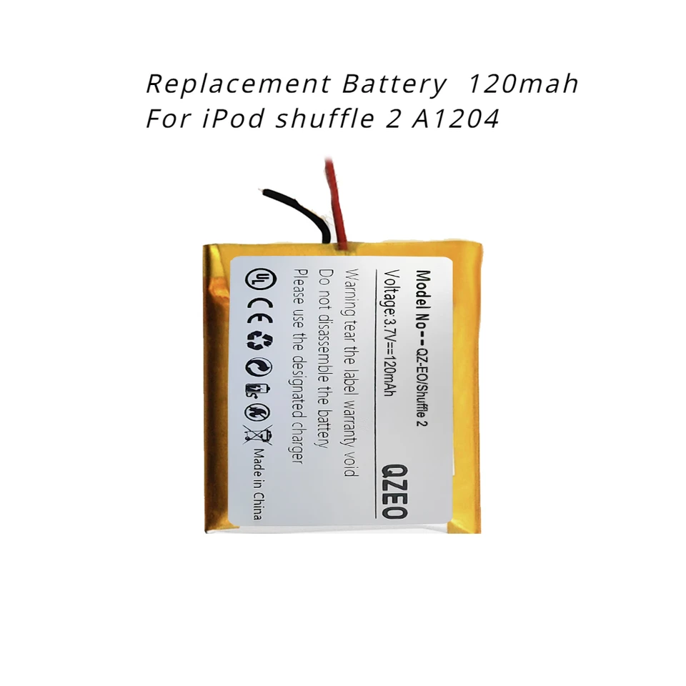 交換用バッテリー iPod Shuffle 1 2 3 4 5 6 7 1th 2th 3th 4th 5th