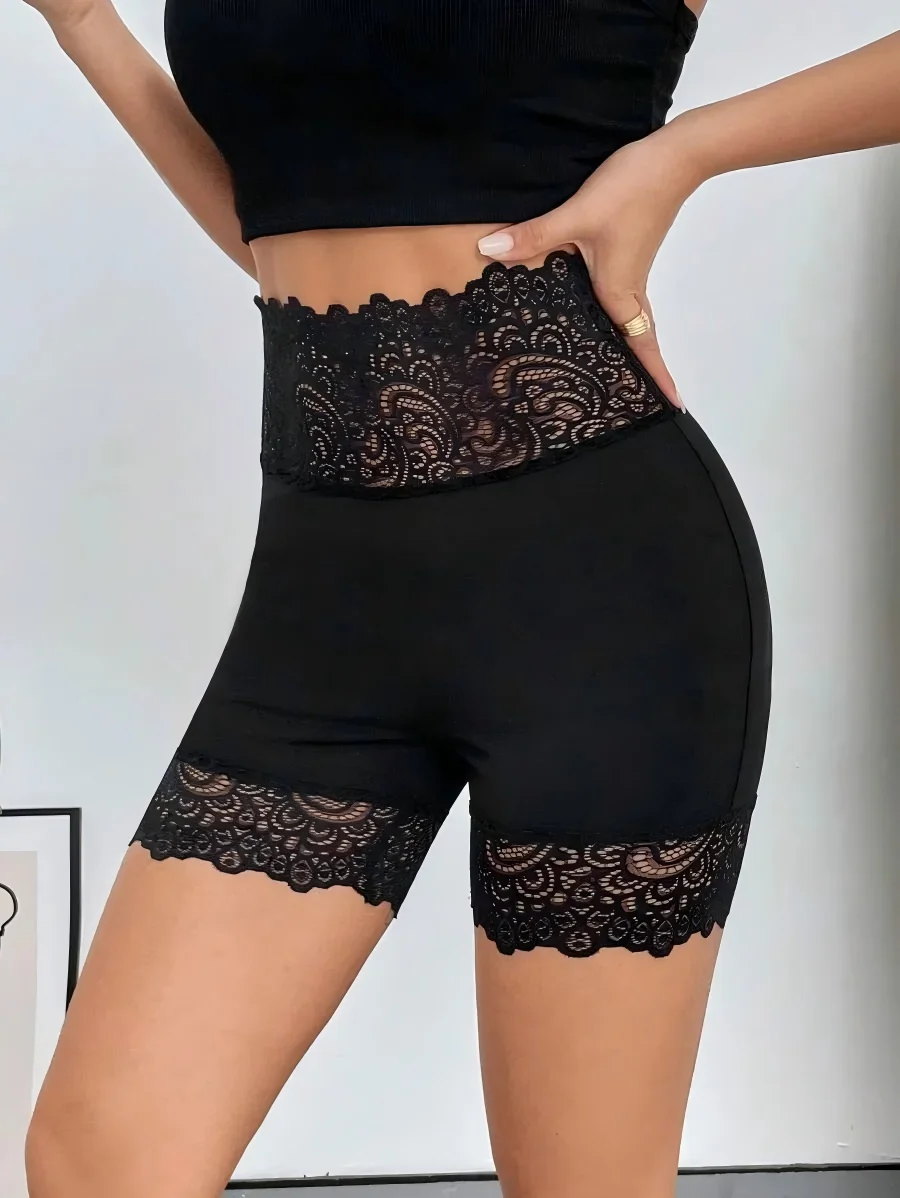 

Женские шорты-трусы с высокой талией, бесшовные, дышащие, для ношения под юбкой, повседневные, для велоспорта