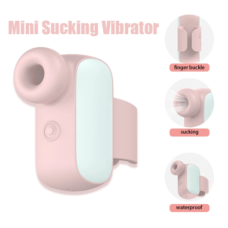 Mini Clitoris Sucker Vibrator for Women Sex Toys 10 Speeds Sucking Stimulator Vagina Massage Masturbation Adults Sexual Pleasure