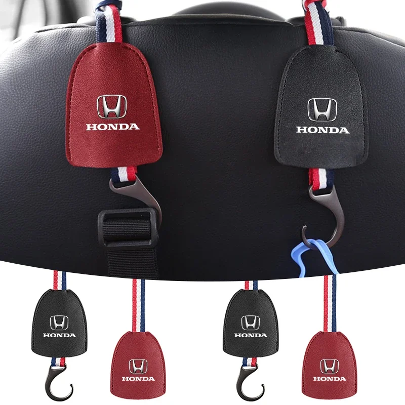 Multifunction Adjustable Length Car Seat Back Hook For Honda Civic Fk8 Fk2 Fk7 Type R Accord Crv Fit Mugen 2012-2022 Accessories