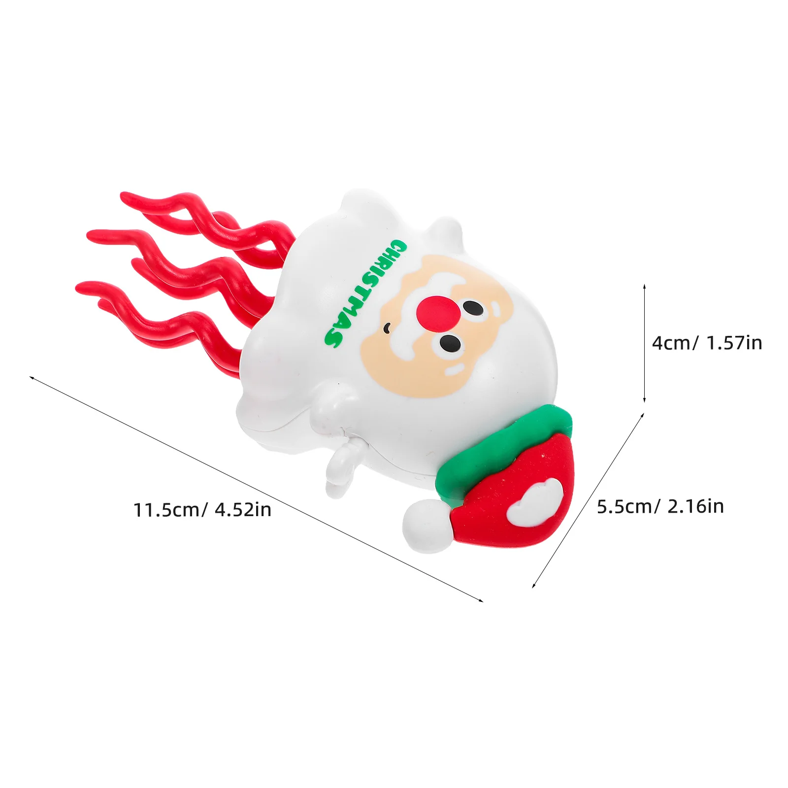 Feiertagsfeierbevorzugungen zum Aufziehen, Weihnachtsmann, Oktopus für Kinder, Weihnachten
