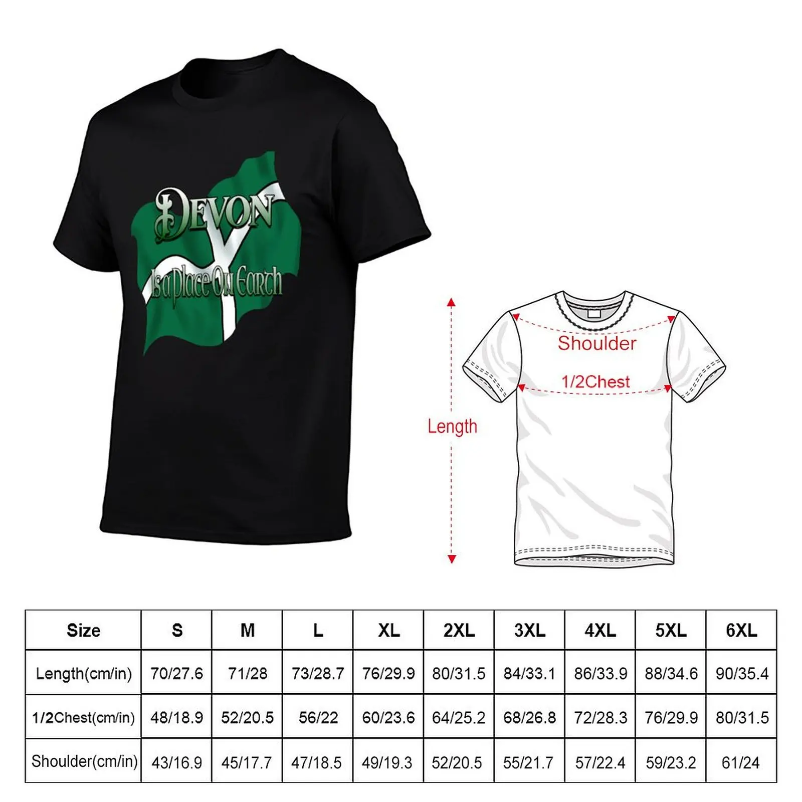 Devon Flag T-Shirt Comfortable Work Wear Tee