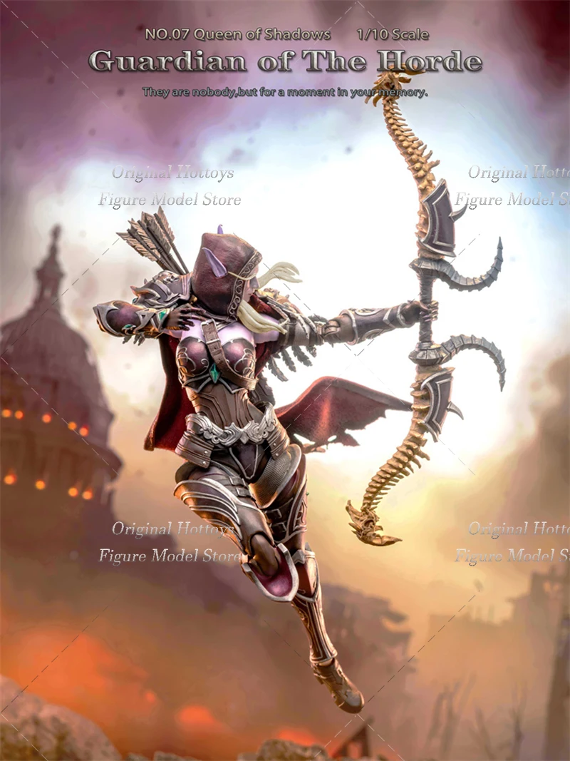 Mithril Studio 1/10 Scale Women Soldier Sylvanas The Horde Guard Queen Of Shadows Full Set 7-inch Action Figure Doll Gifts