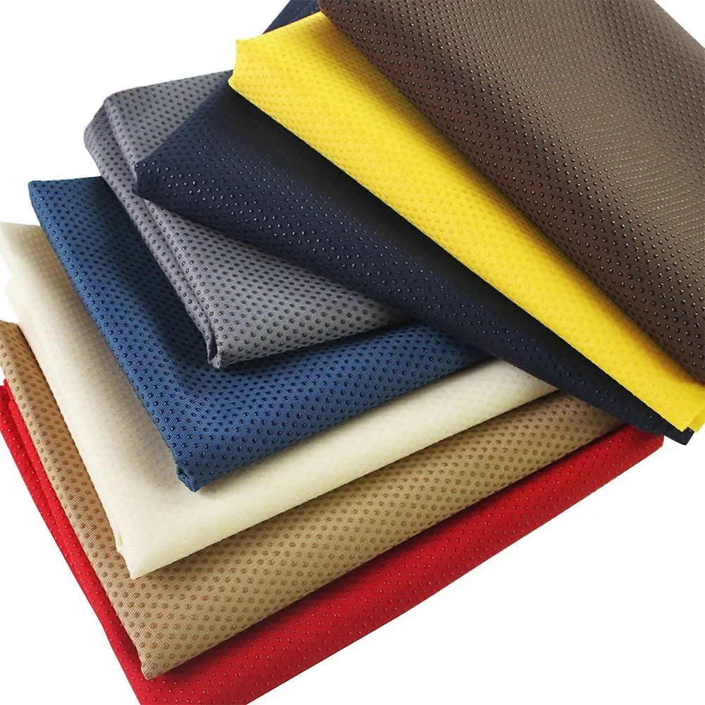 

Anti Slip Fabric Drill Rubber Dotted Anti Skid Non Slip Gripping Material Rubber Coating Mat Cloth DIY Sewing Fabric 150CM Width