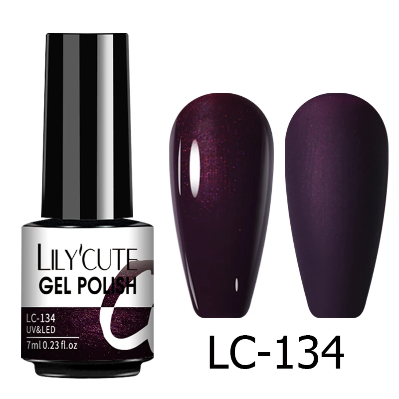 Lilycute Nail Gel Polish Uv Semi Permanente Ijs Paars Serise Nail Art Alle Voor Manicure Led Gel Base Top Coat gel Varnish Poolse