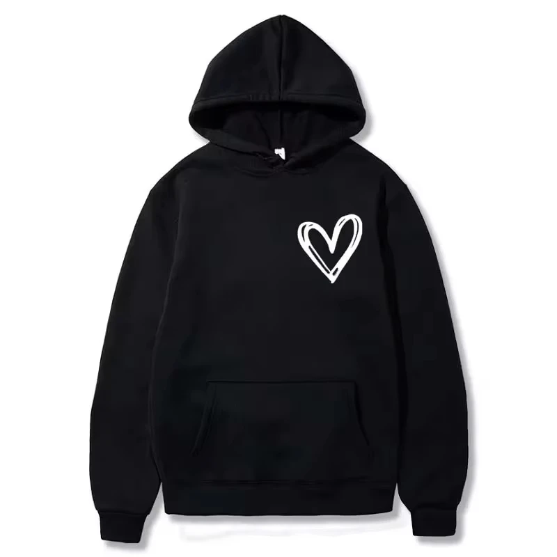 Unisex-Langarm-Kapuzenpullover, Herbst-/Winter-Fleece-Hip-Hop-Hoodies, trendige Marken-Casual-Tops WY0259
