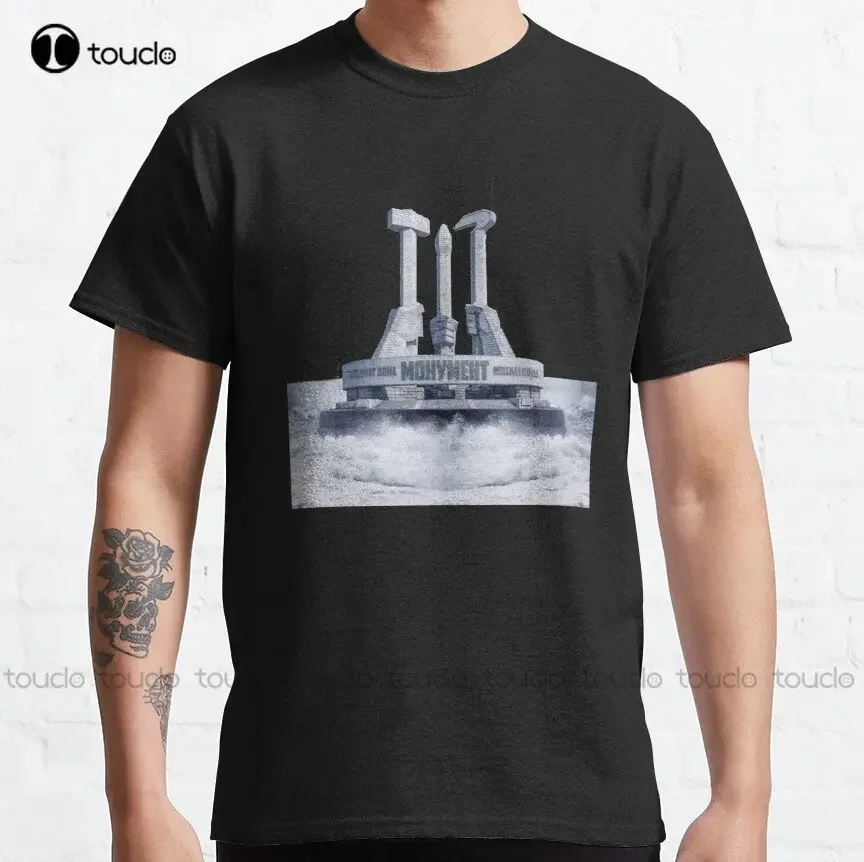 Molchat Doma- Monument Album Classic T-Shirt T-Shirt Dress Custom Aldult Teen Unisex Digital Printing Tee Shirts Pure Cotton New