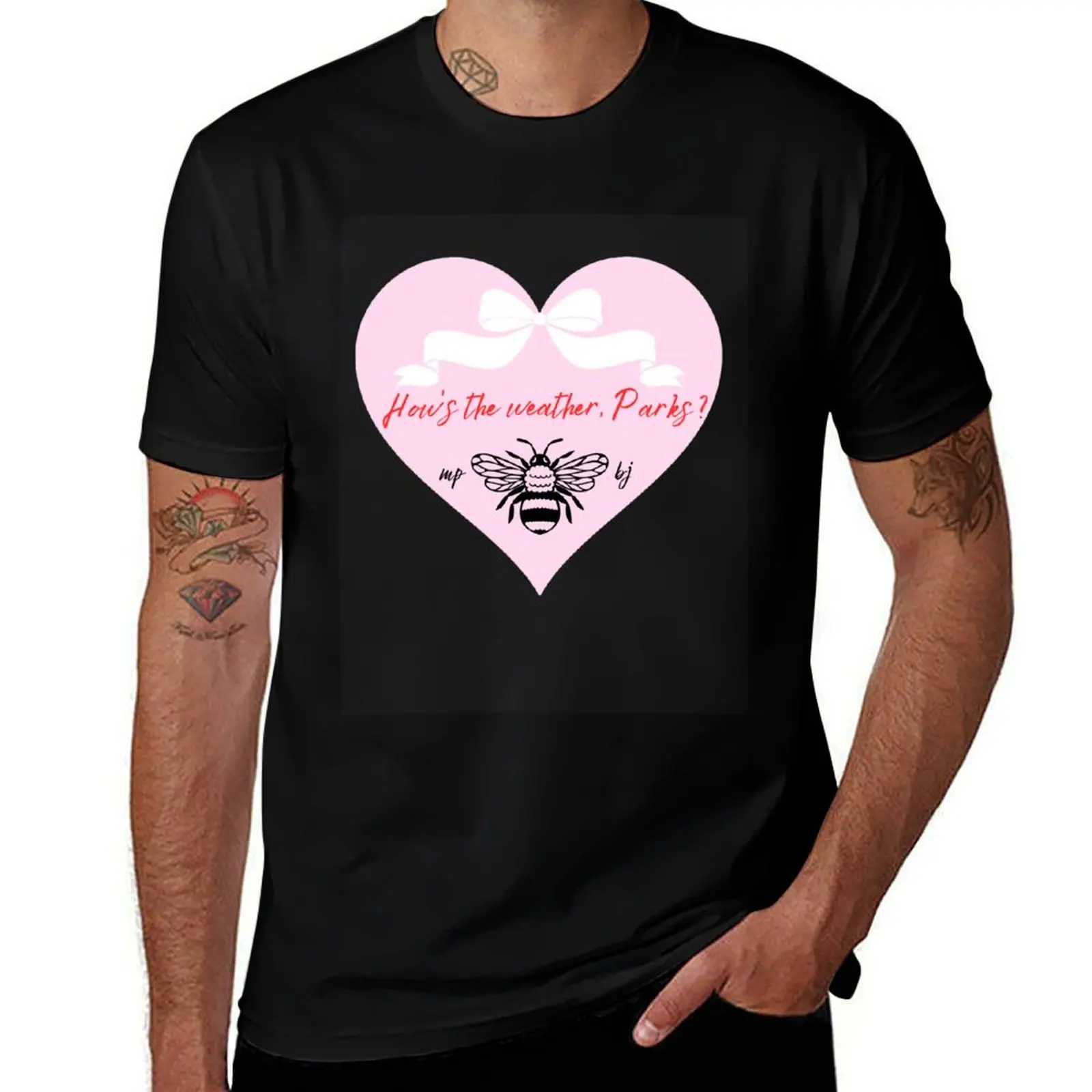 

How's the weather, Parks , magnolia parks verse, jessa hastings, bookish merch T-Shirt man clothes custom shirt men tshirt