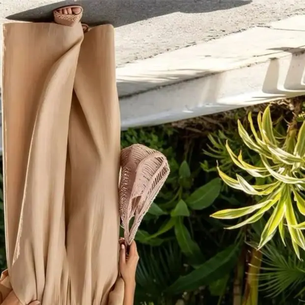 

Fashion Women's Summer 2 Piece Outfits, Ruffle Half Sleeve V Neck Top Matching Wide Leg Pants Loungewear Sets with Pockets