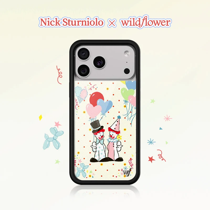 

Wildflower Clown Sturniolo Nicks Phone Case For iPhone 13 12 14 15 17 16 Plus Halloween Little ghost jack-o-lantern wf Cover﻿﻿﻿﻿