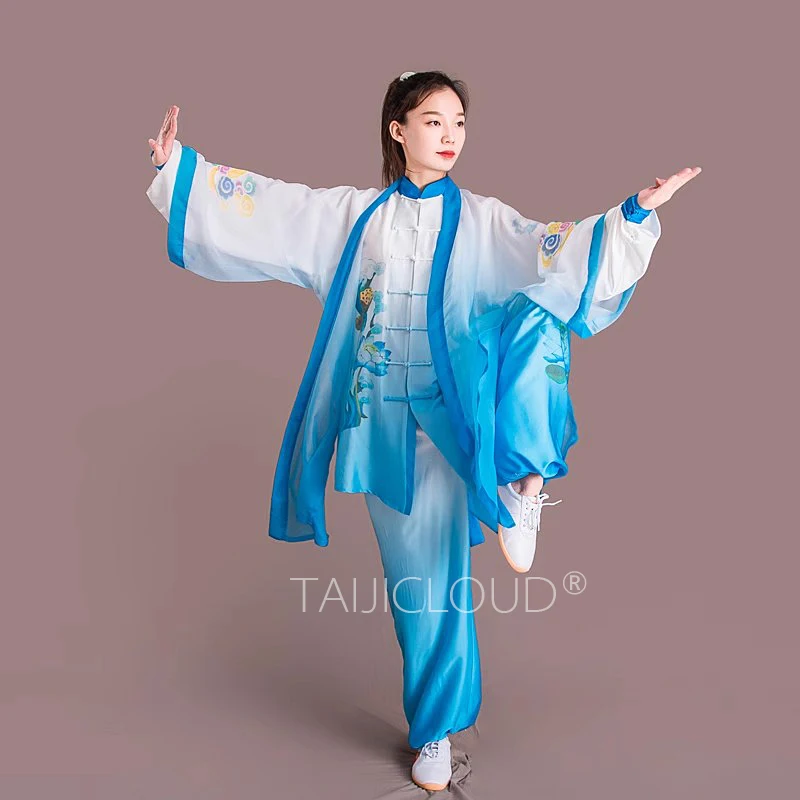 Tai Chi Clothing for Men and Women, Suitable for Martial Arts and Qigong, Spring and Summer, Morning Practice - Image 2