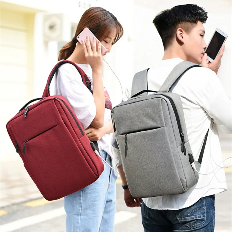 15.6 inch Laptop Usb Backpack Men School Bag Rucksack Anti Theft Women Backbag Travel Daypacks Fashion Leisure Backpack Mochila