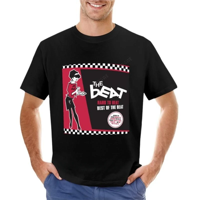 The English Beat - Hard to beat (British 2-Tone Ska) T-Shirt oversized t shirt funny Round Collar style oversized men 100%cotton