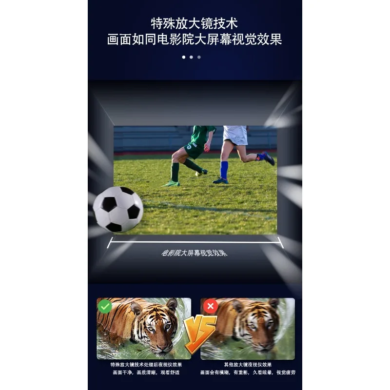 جهاز رؤية ليلية رقمي بالأشعة تحت الحمراء 40 ميجابكسل شاشة كبيرة عالية الوضوح 600 متر تلسكوب رؤية ليلية مجهر #5