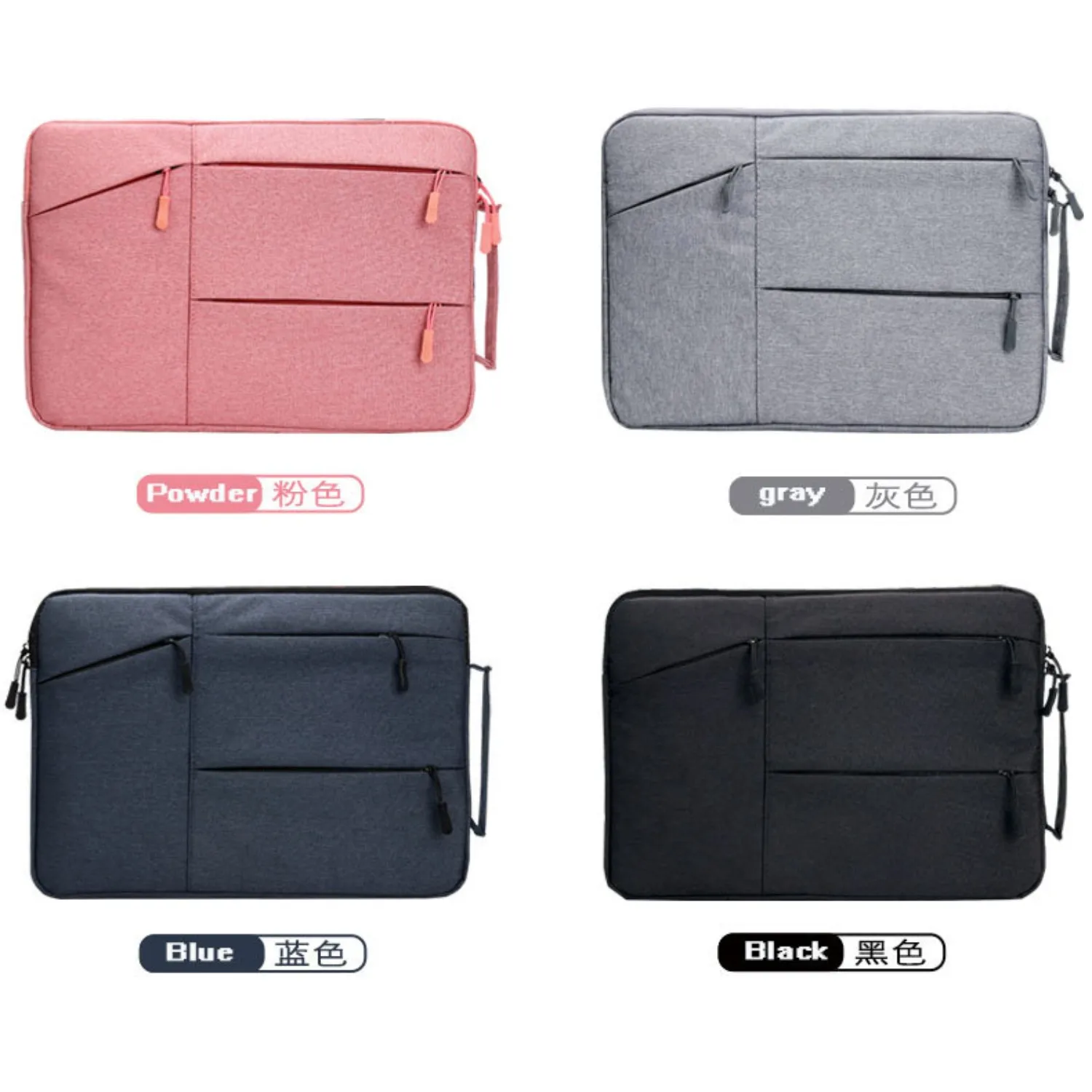 Bolsa para laptop pc case 13 14 15 capa funda manga portátil para macbook air pro 12 13.3 14.1 15.6 Polegada redmi mac book m1 laptop