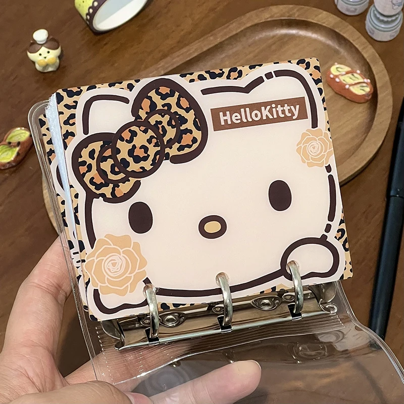 Transparent Stickers Storage Album Cute Stickers Storage Album with Inner Pages Student Fans Change Stickers Gifts Binder