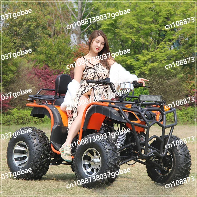 Four-wheel off-road mountain beach motorcycle adult children continuously variable speed