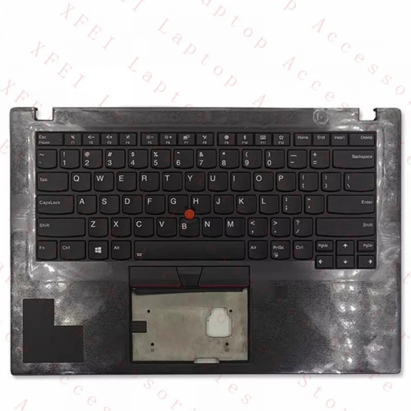 F New for LENOVO Thinkpad T490s T495s T14s Palmrest 02HM208 with Backlit Keyboard