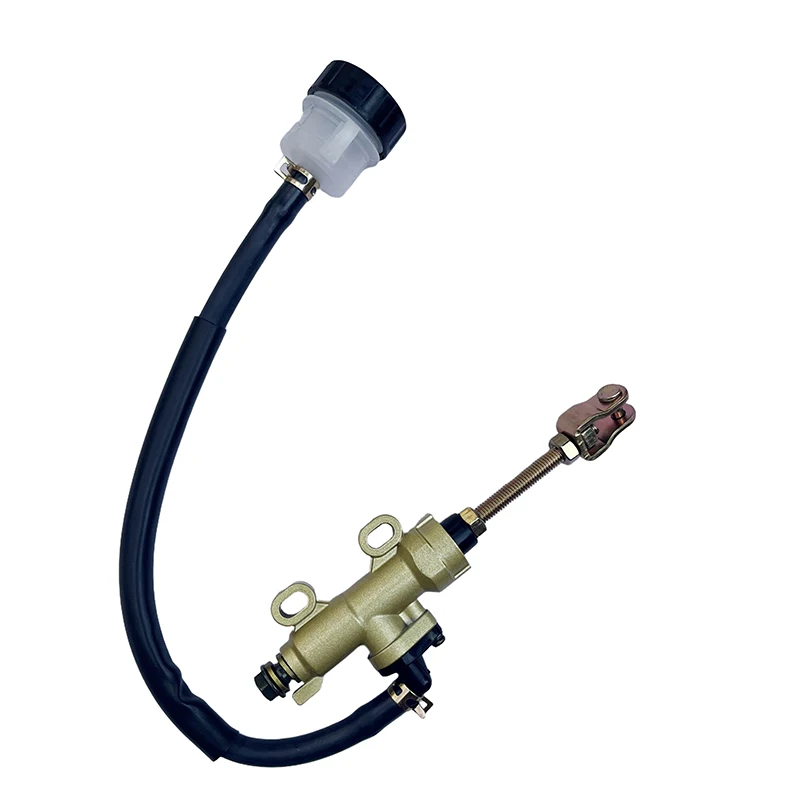 Universal Motorcycle One-line Pump Rear Brake Pump Foot Hydraulic Master Oil Cylinder Refit image 6
