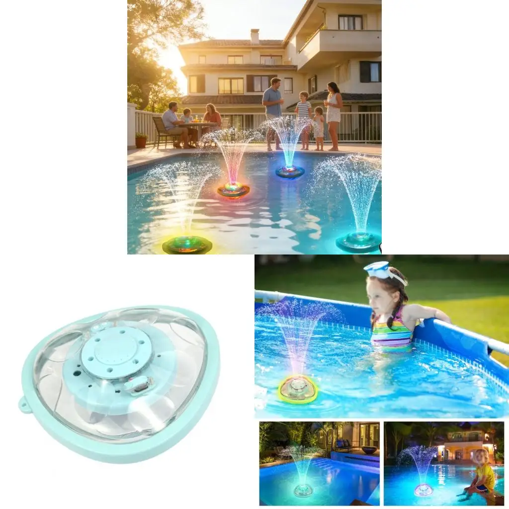Q39E Outdoor Waterproof Water Feature Light For Pool Areas With Adjuster Function
