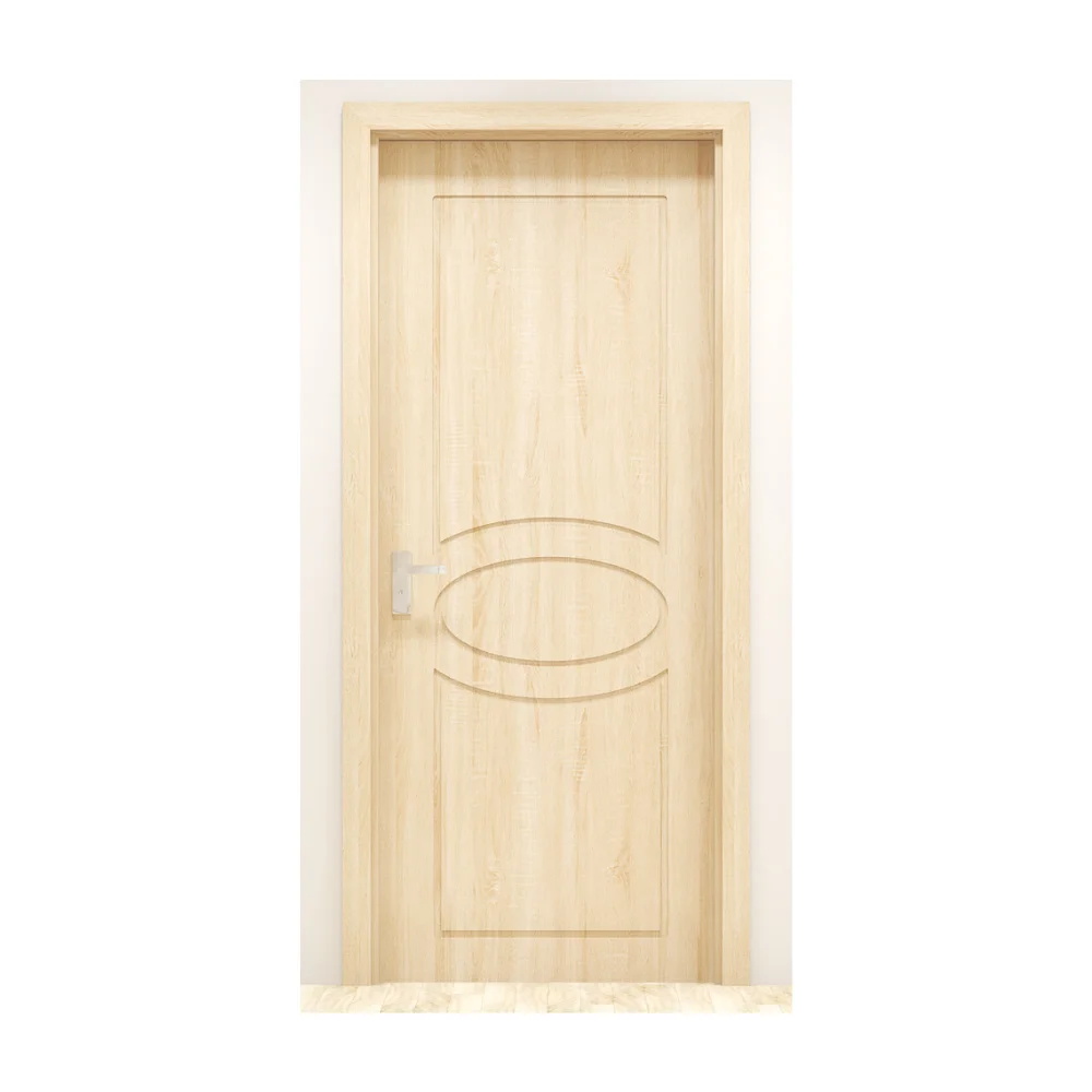 Customized Dewoo Interior PVC WPC Composite Door Modern Design Style High Quality New Exterior Customized Packaging Made In Viet